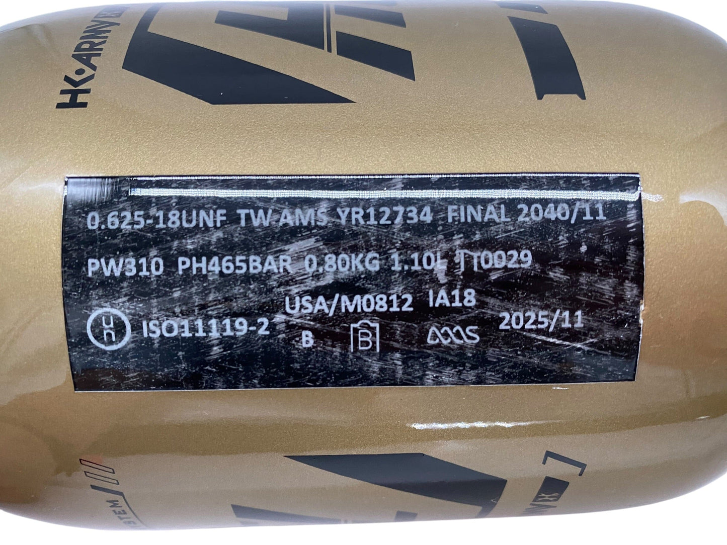 Used NEW HK ARMY AEROLITE 68/4500 Paintball Tank (TANK ONLY) Paintball Gun from CPXBrosPaintball Buy/Sell/Trade Paintball Markers, New Paintball Guns, Paintball Hoppers, Paintball Masks, and Hormesis Headbands