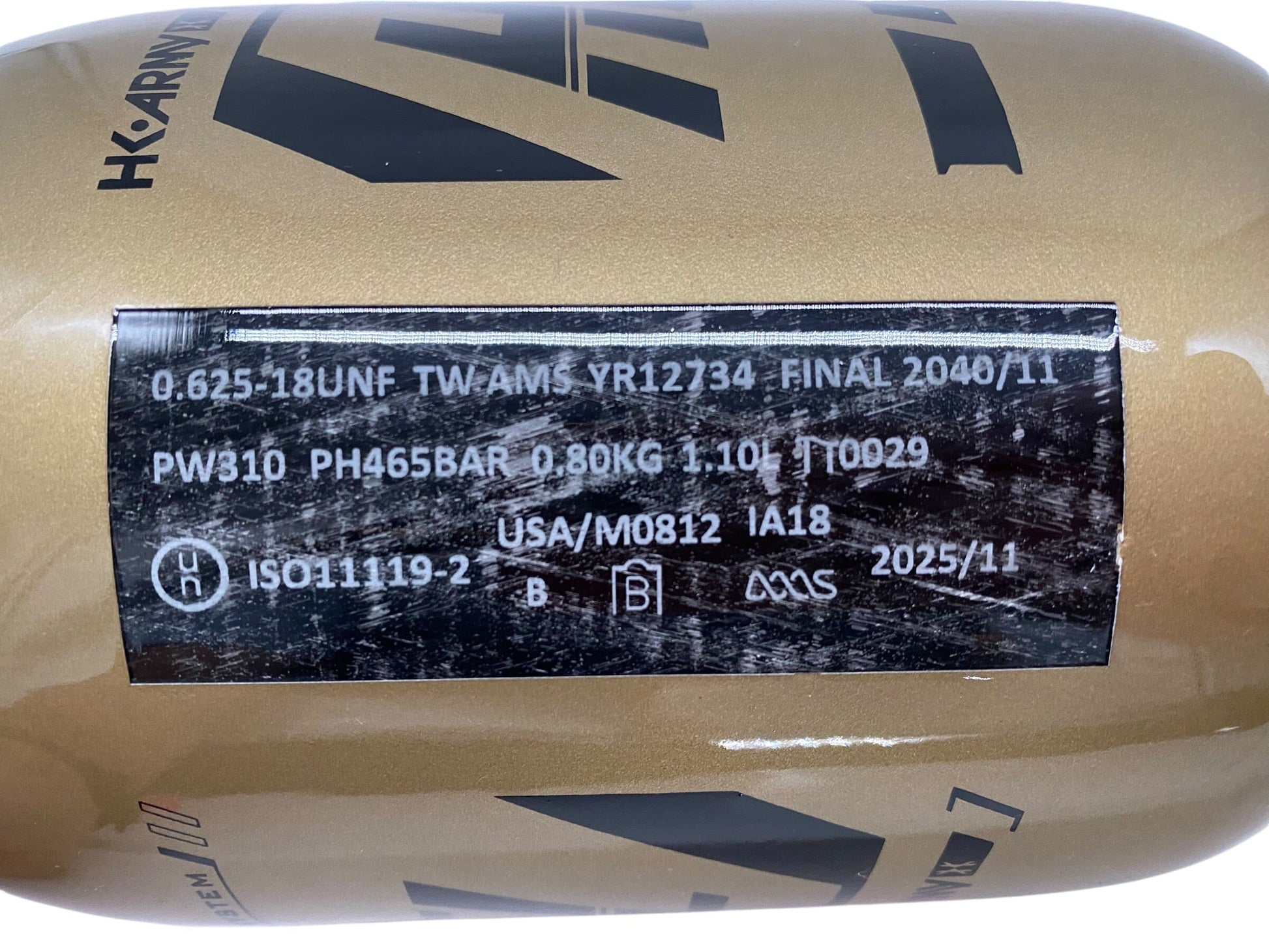 Used NEW HK ARMY AEROLITE 68/4500 Paintball Tank (TANK ONLY) Paintball Gun from CPXBrosPaintball Buy/Sell/Trade Paintball Markers, New Paintball Guns, Paintball Hoppers, Paintball Masks, and Hormesis Headbands