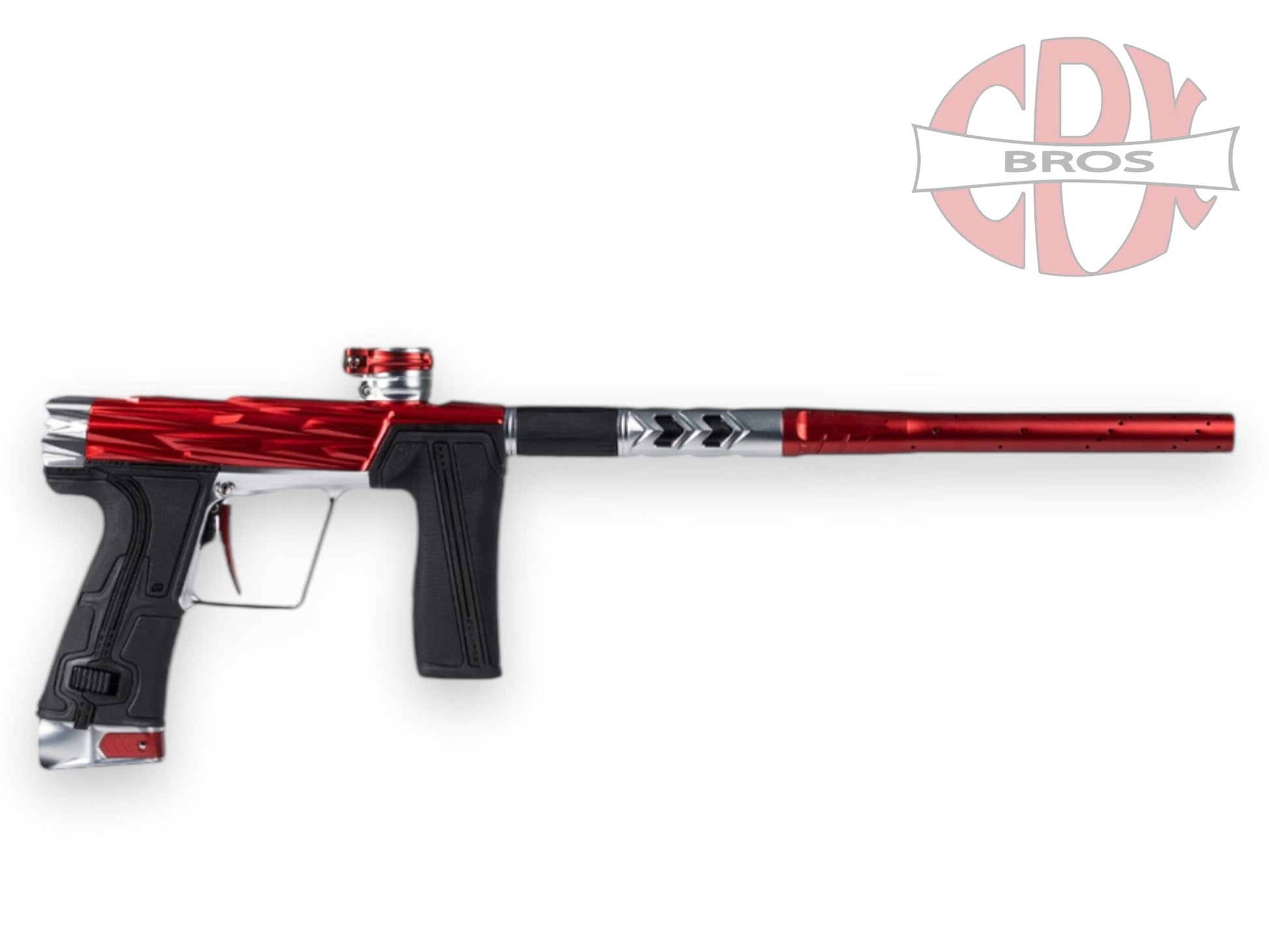 Used NEW HK Army Razr Geo R5 Paintball Gun by Planet Eclipse -Red Silver Paintball Gun from CPXBrosPaintball Buy/Sell/Trade Paintball Markers, New Paintball Guns, Paintball Hoppers, Paintball Masks, and Hormesis Headbands