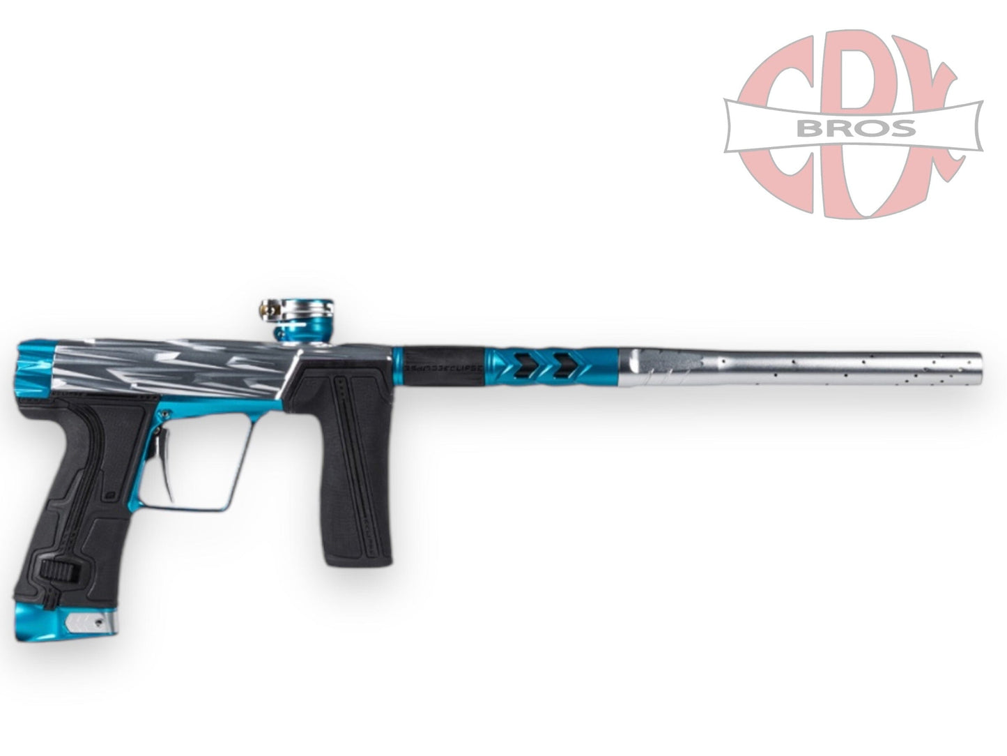 Used NEW HK Army Razr Geo R5 Paintball Gun by Planet Eclipse -Silver Teal Paintball Gun from CPXBrosPaintball Buy/Sell/Trade Paintball Markers, New Paintball Guns, Paintball Hoppers, Paintball Masks, and Hormesis Headbands