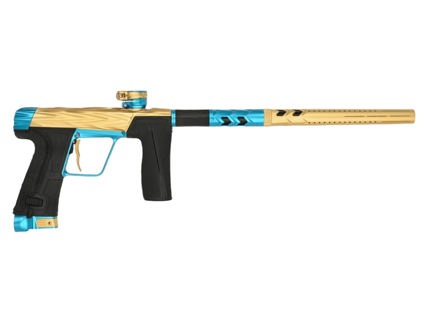Used NEW HK Army x Planet Eclipse CS3 Pro – Shredder Edition Gold/Teal Paintball Gun from CPXBrosPaintball Buy/Sell/Trade Paintball Markers, New Paintball Guns, Paintball Hoppers, Paintball Masks, and Hormesis Headbands