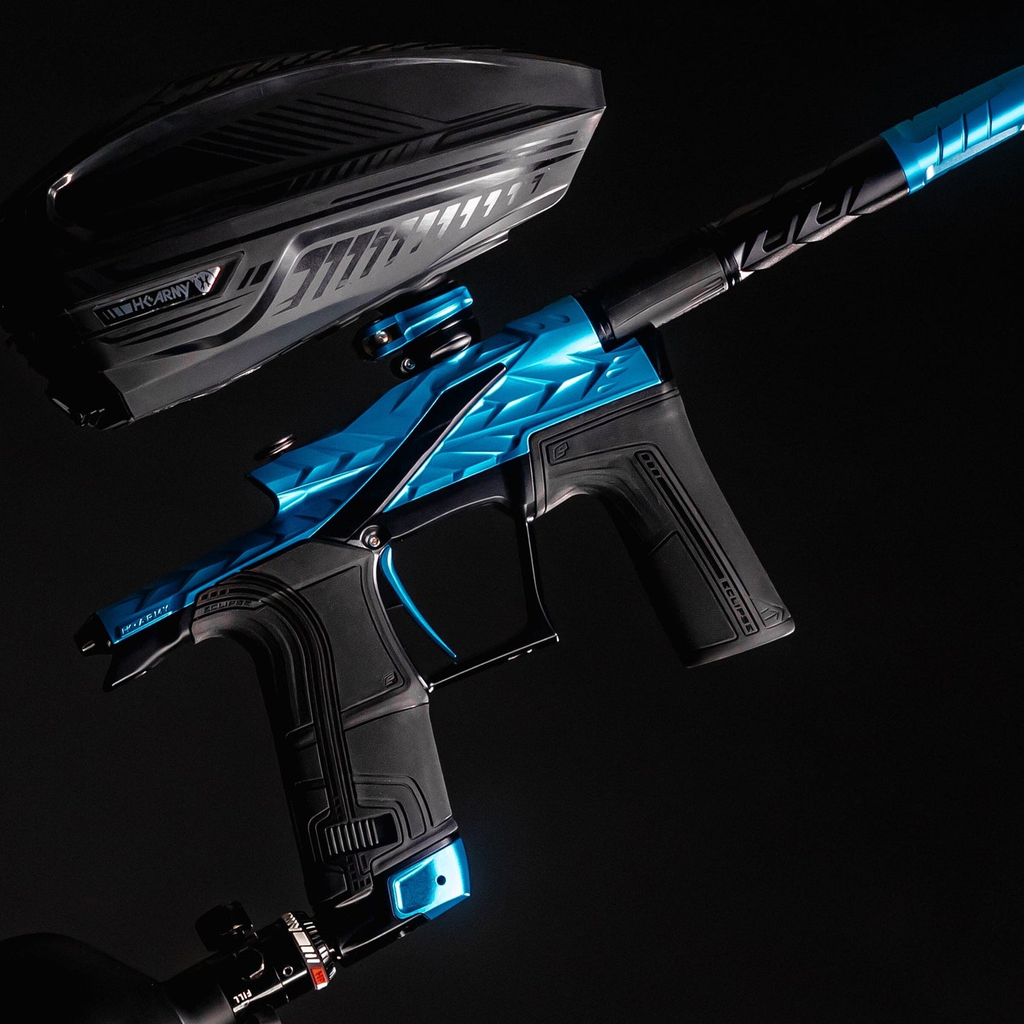 Used NEW HK Fossil - Eclipse LV2 - Abyss (Turquoise/Black) Paintball Gun from HK Army Clothing Buy/Sell/Trade Paintball Markers, New Paintball Guns, Paintball Hoppers, Paintball Masks, and Hormesis Headbands