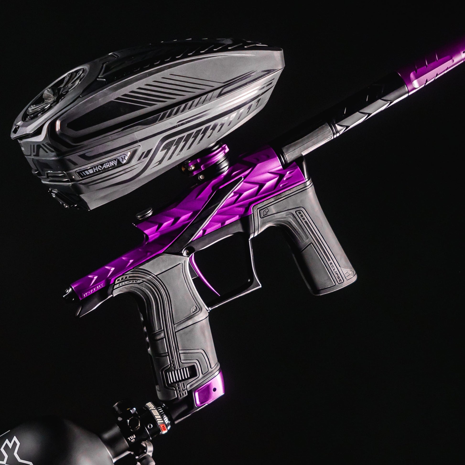 Used NEW HK Fossil - Eclipse LV2 - Viper (Purple/Black) Paintball Gun from HK Army Clothing Buy/Sell/Trade Paintball Markers, New Paintball Guns, Paintball Hoppers, Paintball Masks, and Hormesis Headbands