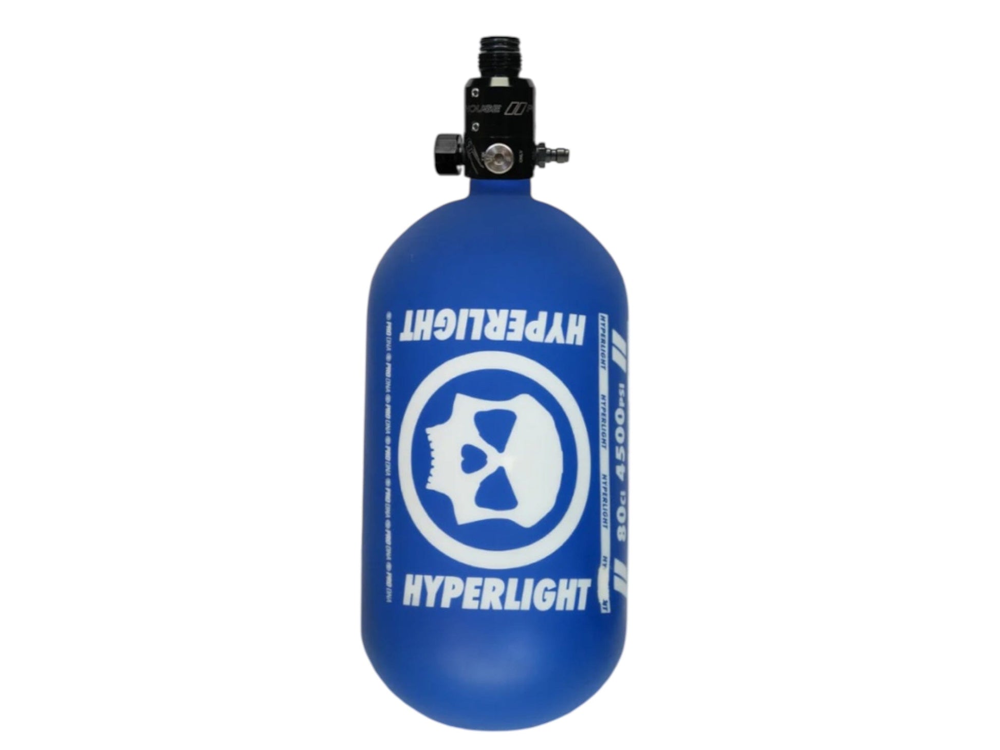 Used NEW HYPERLIGHT HOOK AIR SYSTEM - FROZEN MATTE - 80CI Blue/White Paintball Gun from CPXBrosPaintball Buy/Sell/Trade Paintball Markers, New Paintball Guns, Paintball Hoppers, Paintball Masks, and Hormesis Headbands