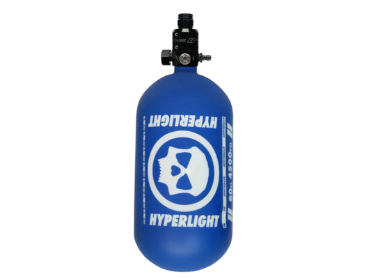 Used NEW HYPERLIGHT HOOK AIR SYSTEM - FROZEN MATTE - 80CI Blue/White Paintball Gun from CPXBrosPaintball Buy/Sell/Trade Paintball Markers, New Paintball Guns, Paintball Hoppers, Paintball Masks, and Hormesis Headbands