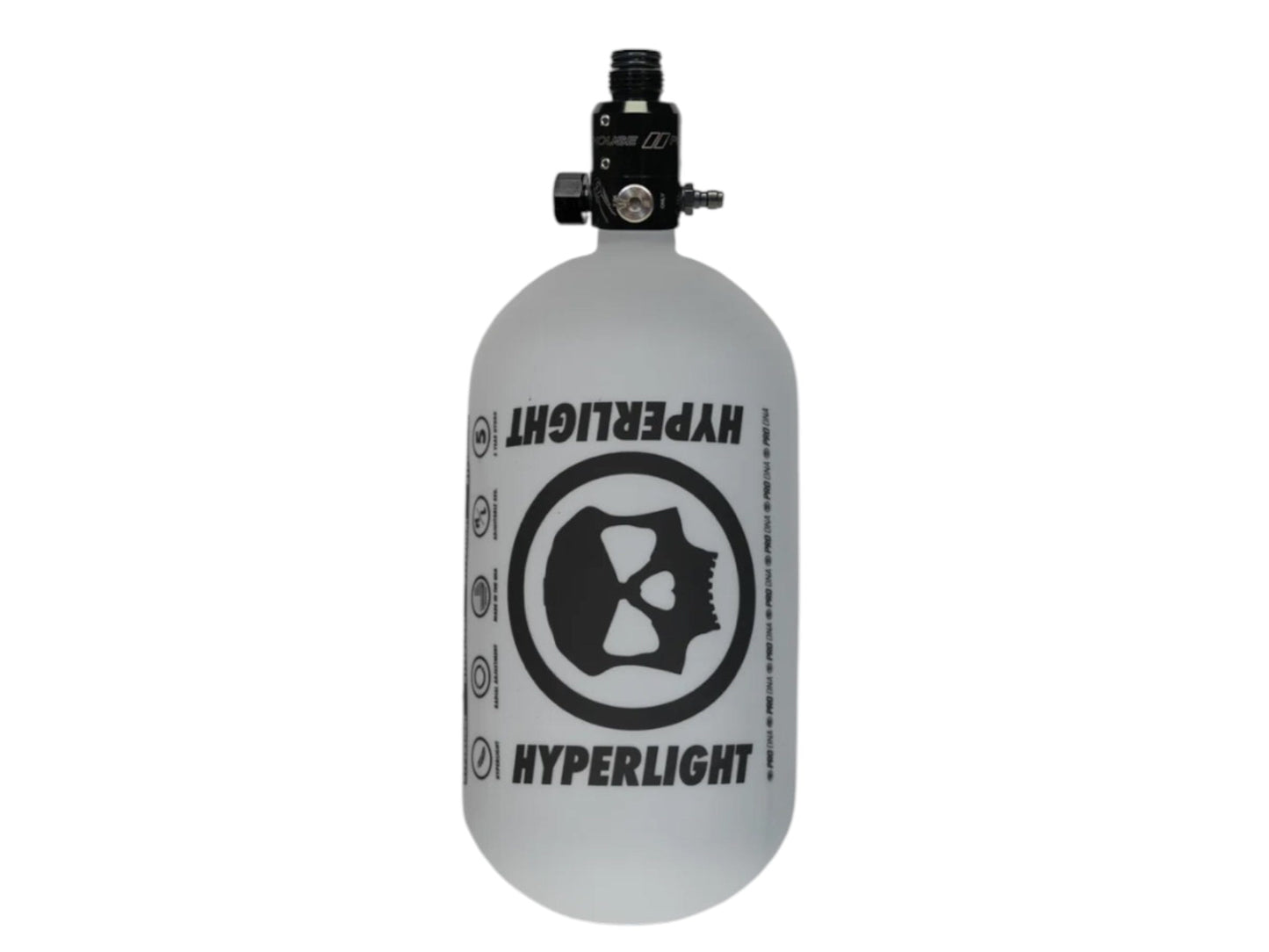 Used NEW HYPERLIGHT HOOK AIR SYSTEM - FROZEN MATTE - 80CI Grey/Black Paintball Gun from CPXBrosPaintball Buy/Sell/Trade Paintball Markers, New Paintball Guns, Paintball Hoppers, Paintball Masks, and Hormesis Headbands