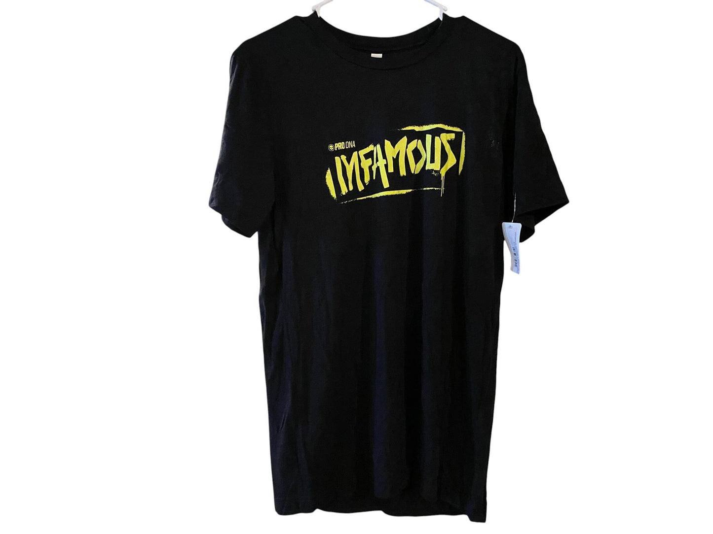 Used NEW INFAMOUS Cotton T Shirt : SIZE LARGE Paintball Gun from CPXBrosPaintball Buy/Sell/Trade Paintball Markers, New Paintball Guns, Paintball Hoppers, Paintball Masks, and Hormesis Headbands