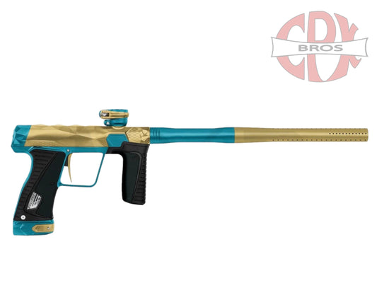 Used NEW INFAMOUS DIAMOND SKULL 180R - GOLD/BLUE Paintball Gun from CPXBrosPaintball Buy/Sell/Trade Paintball Markers, New Paintball Guns, Paintball Hoppers, Paintball Masks, and Hormesis Headbands