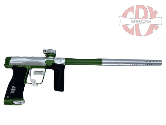 Used NEW INFAMOUS DIAMOND SKULL 180R - Silver / Green Paintball Gun from CPXBrosPaintball Buy/Sell/Trade Paintball Markers, New Paintball Guns, Paintball Hoppers, Paintball Masks, and Hormesis Headbands