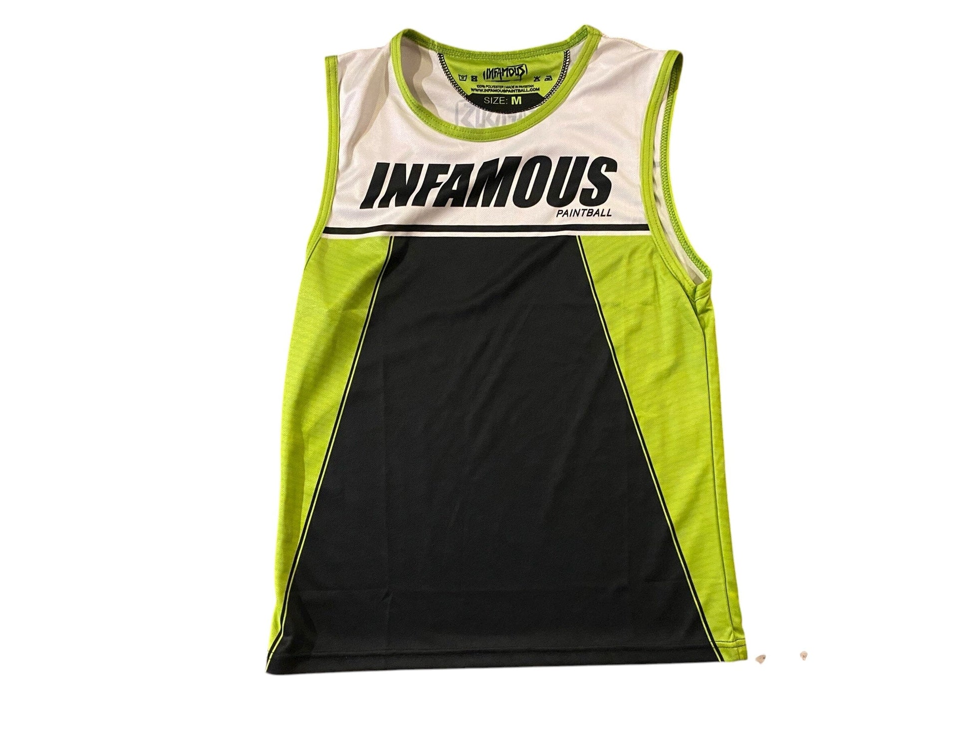 Used NEW INFAMOUS Dry Fit Tank Top- Size MEDIUM Paintball Gun from CPXBrosPaintball Buy/Sell/Trade Paintball Markers, New Paintball Guns, Paintball Hoppers, Paintball Masks, and Hormesis Headbands