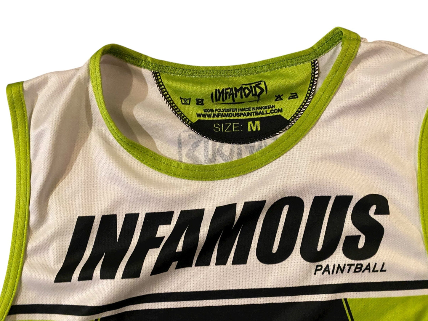 Used NEW INFAMOUS Dry Fit Tank Top- Size MEDIUM Paintball Gun from CPXBrosPaintball Buy/Sell/Trade Paintball Markers, New Paintball Guns, Paintball Hoppers, Paintball Masks, and Hormesis Headbands