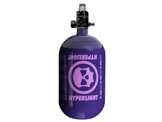 Used NEW INFAMOUS™ HYPERLIGHT 68CI "AIR SYSTEM" PURPLE/PURPLE Paintball Gun from CPXBrosPaintball Buy/Sell/Trade Paintball Markers, New Paintball Guns, Paintball Hoppers, Paintball Masks, and Hormesis Headbands