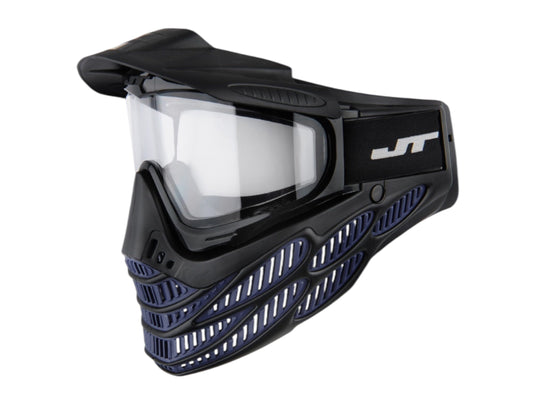 Used NEW JT Flex 8 Paintball Mask - Black/Blue Paintball Gun from CPXBrosPaintball Buy/Sell/Trade Paintball Markers, New Paintball Guns, Paintball Hoppers, Paintball Masks, and Hormesis Headbands