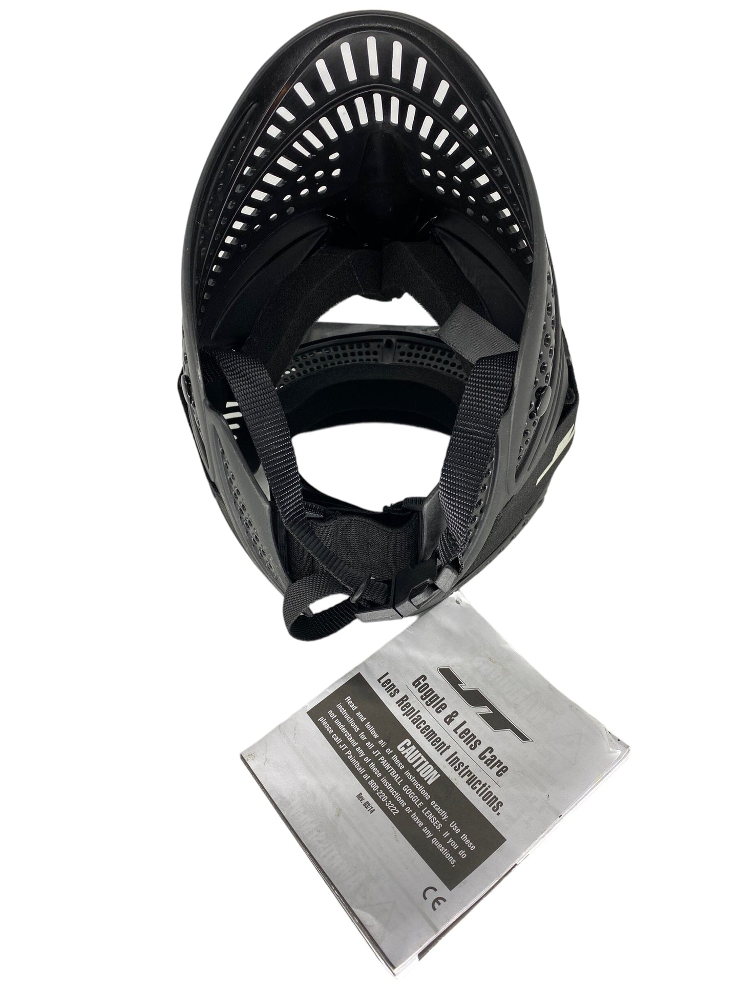 Used New Jt Full-face Paintball Mask Helmet Shield Goggles Black Paintball Gun from CPXBrosPaintball Buy/Sell/Trade Paintball Markers, New Paintball Guns, Paintball Hoppers, Paintball Masks, and Hormesis Headbands