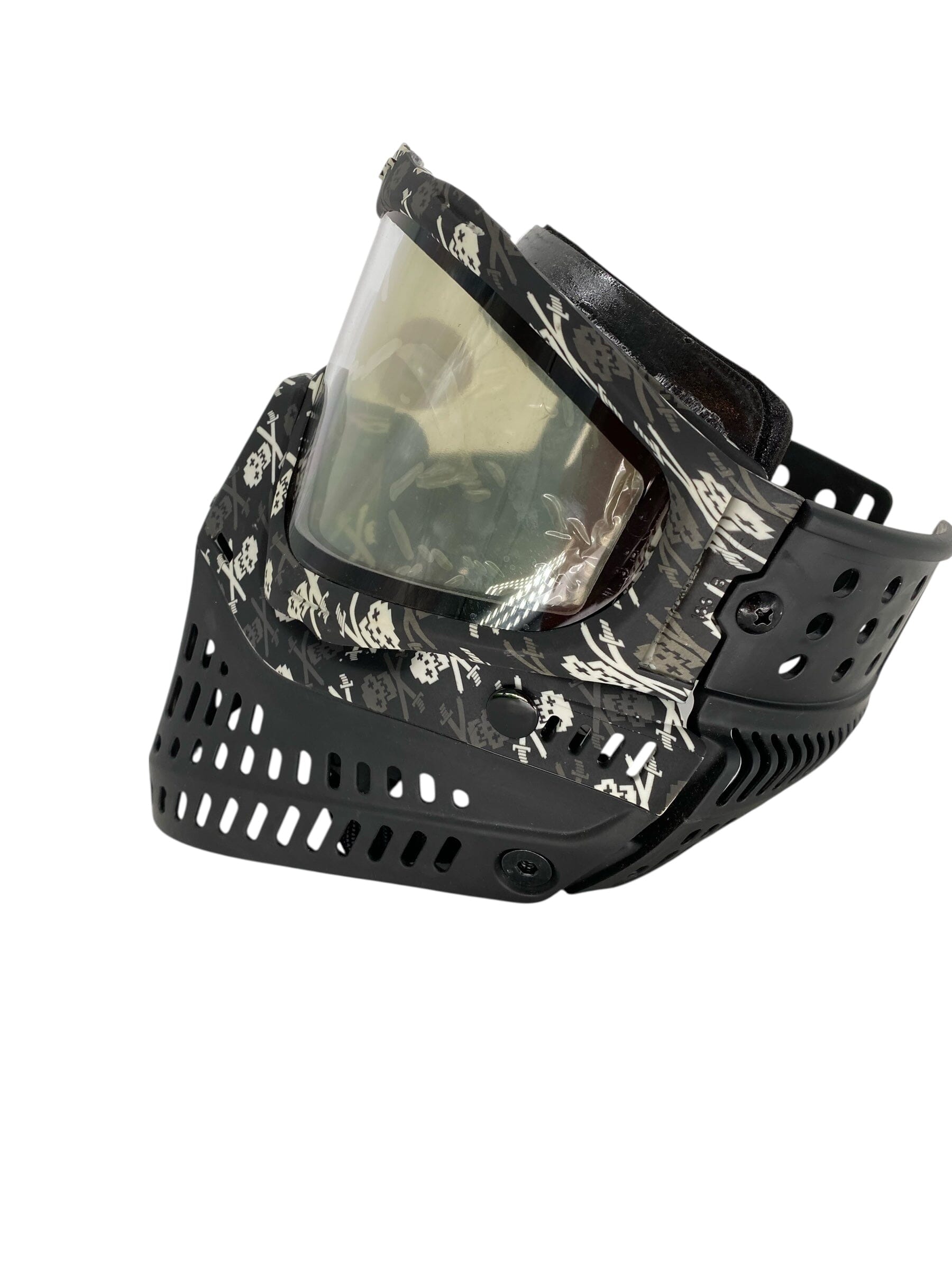 Used NEW JT Mutiny Paintball Mask (No Strap) Paintball Gun from CPXBrosPaintball Buy/Sell/Trade Paintball Markers, New Paintball Guns, Paintball Hoppers, Paintball Masks, and Hormesis Headbands