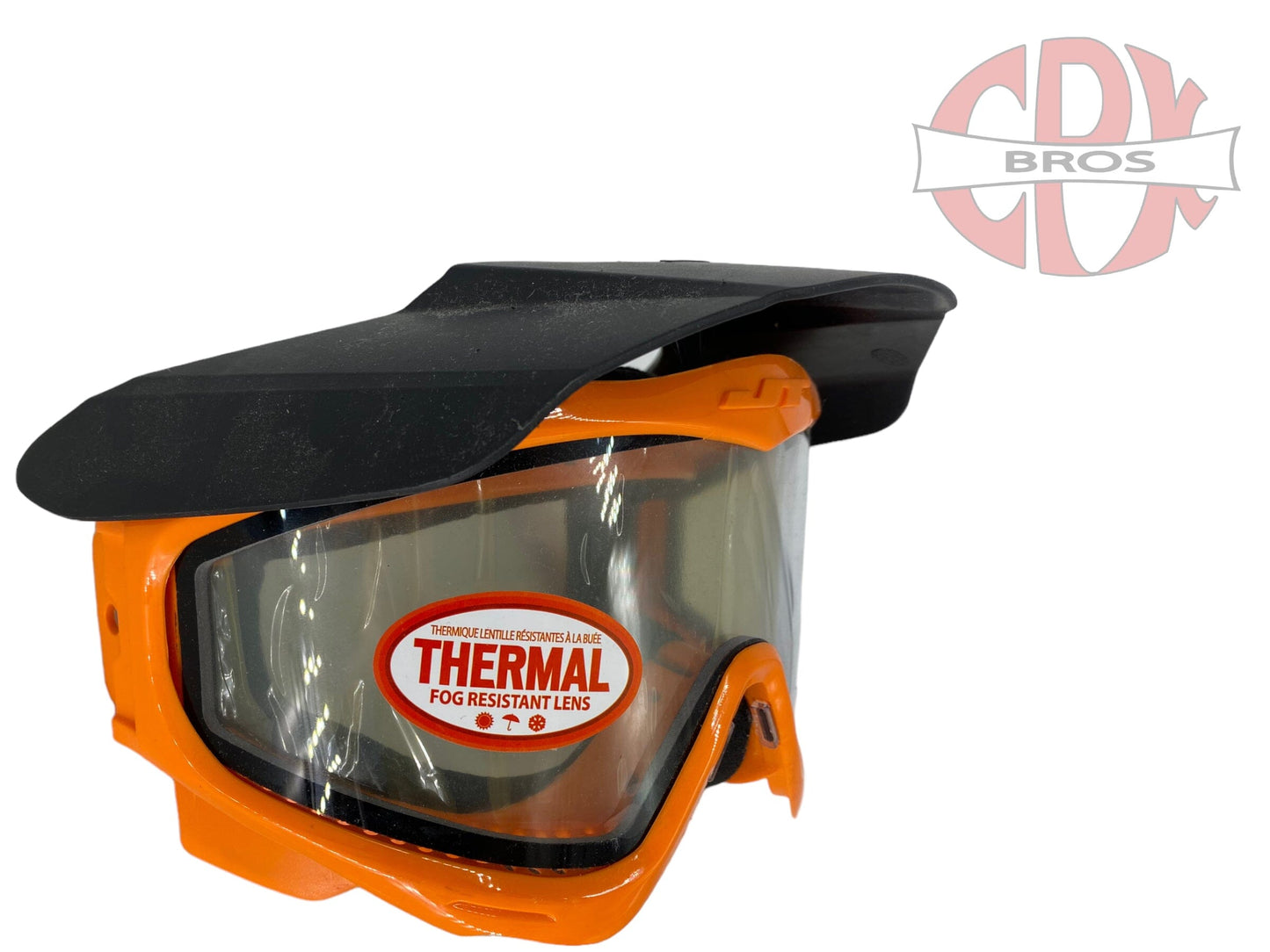 Used New JT Paintball Thermal Goggle Mask Lens Orange Frames, Visor, Lens Paintball Gun from CPXBrosPaintball Buy/Sell/Trade Paintball Markers, Paintball Hoppers, Paintball Masks, and Hormesis Headbands