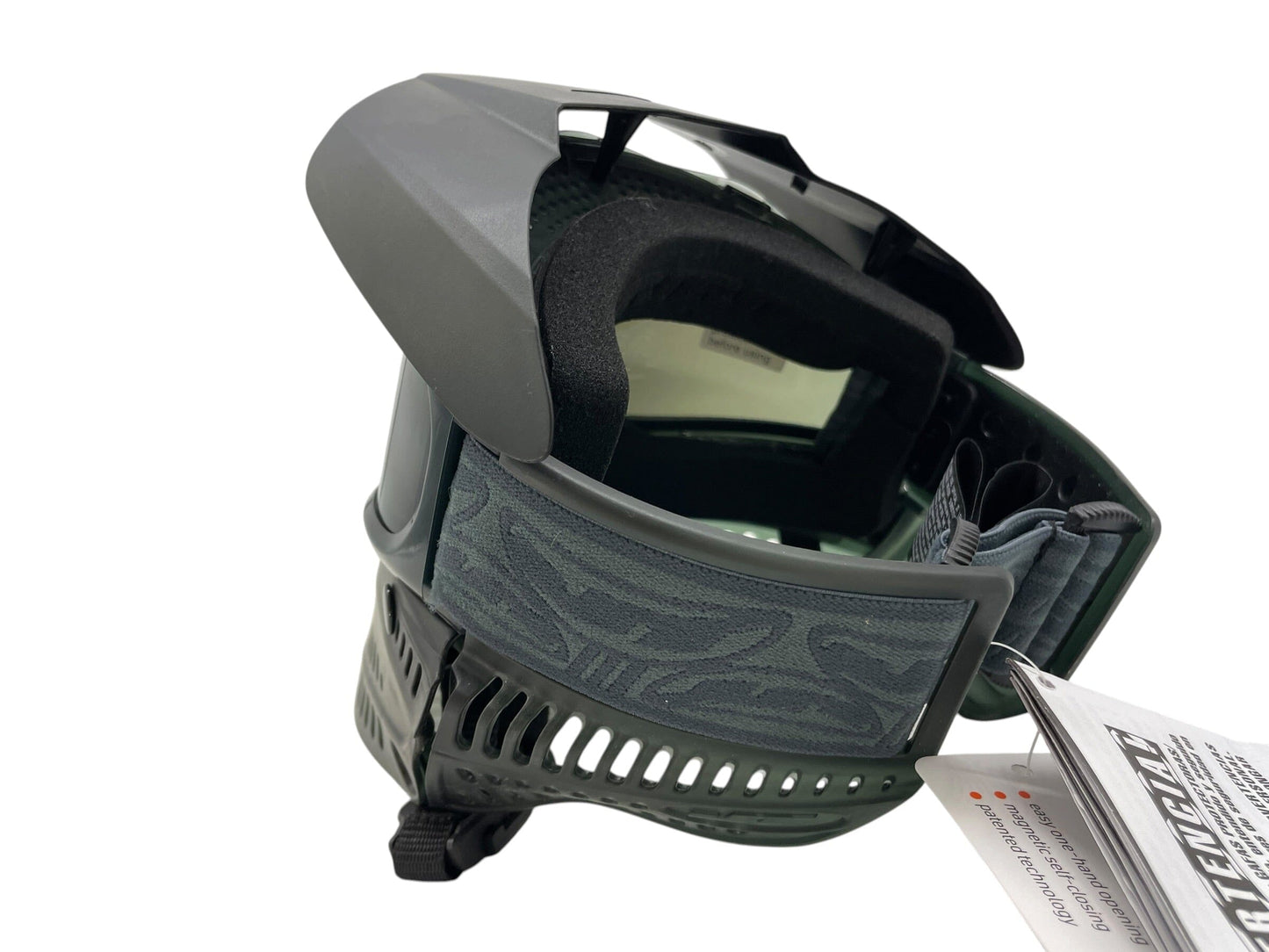 Used NEW JT Proflex Black W/ Woven Strap Paintball Mask Paintball Gun from CPXBrosPaintball Buy/Sell/Trade Paintball Markers, New Paintball Guns, Paintball Hoppers, Paintball Masks, and Hormesis Headbands