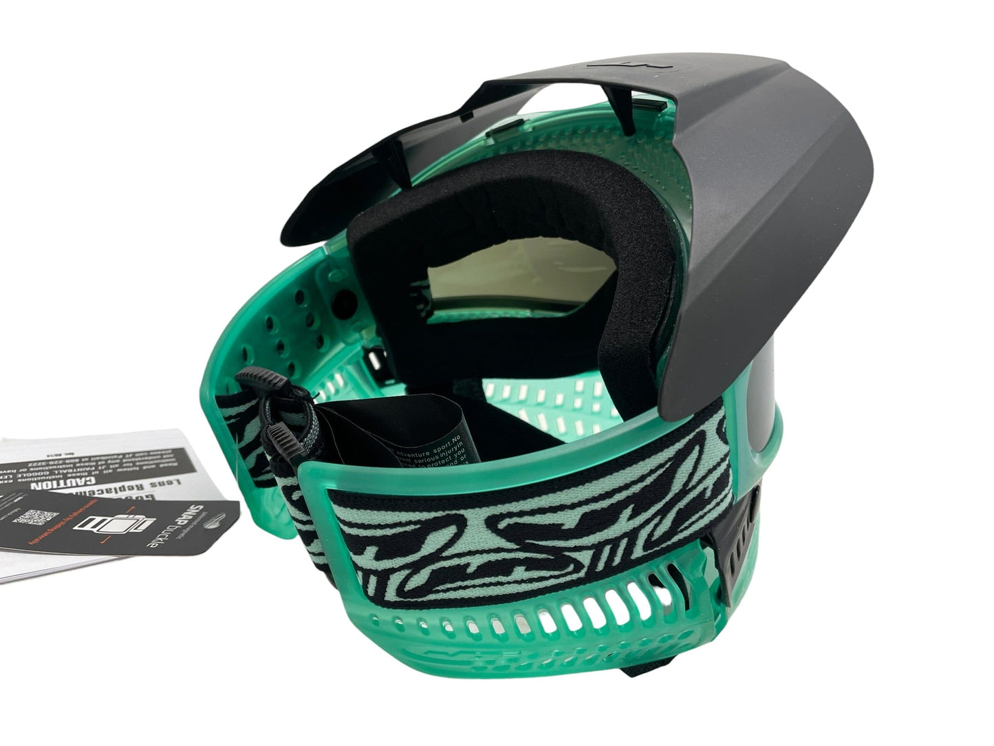 Used NEW Jt Proflex Ice Series Teal with Chrome Lens Paintball Mask Goggles Paintball Gun from CPXBrosPaintball Buy/Sell/Trade Paintball Markers, New Paintball Guns, Paintball Hoppers, Paintball Masks, and Hormesis Headbands