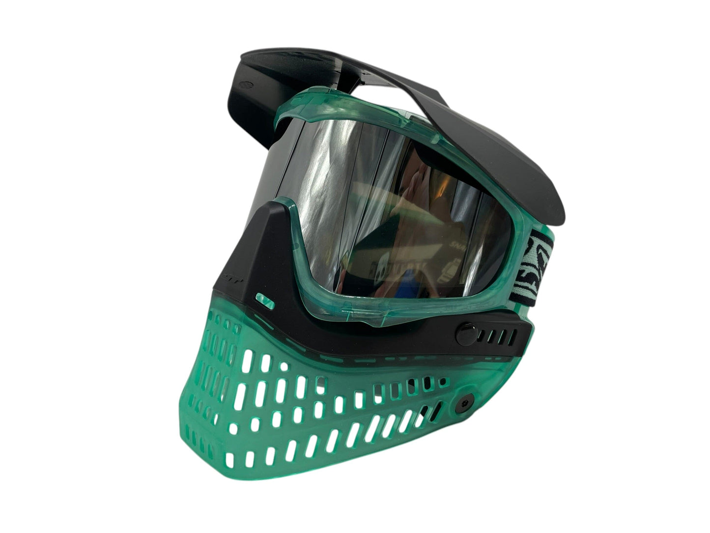 Used NEW Jt Proflex Ice Series Teal with Chrome Lens Paintball Mask Goggles Paintball Gun from CPXBrosPaintball Buy/Sell/Trade Paintball Markers, New Paintball Guns, Paintball Hoppers, Paintball Masks, and Hormesis Headbands