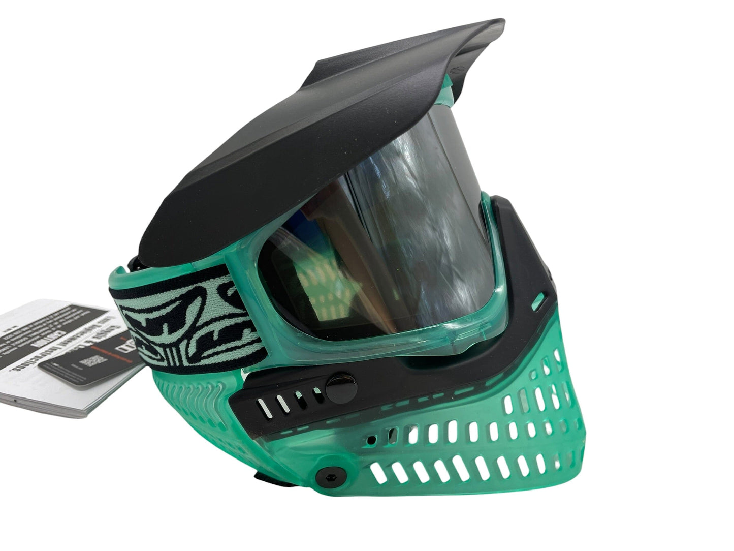 Used NEW Jt Proflex Ice Series Teal with Chrome Lens Paintball Mask Goggles Paintball Gun from CPXBrosPaintball Buy/Sell/Trade Paintball Markers, New Paintball Guns, Paintball Hoppers, Paintball Masks, and Hormesis Headbands