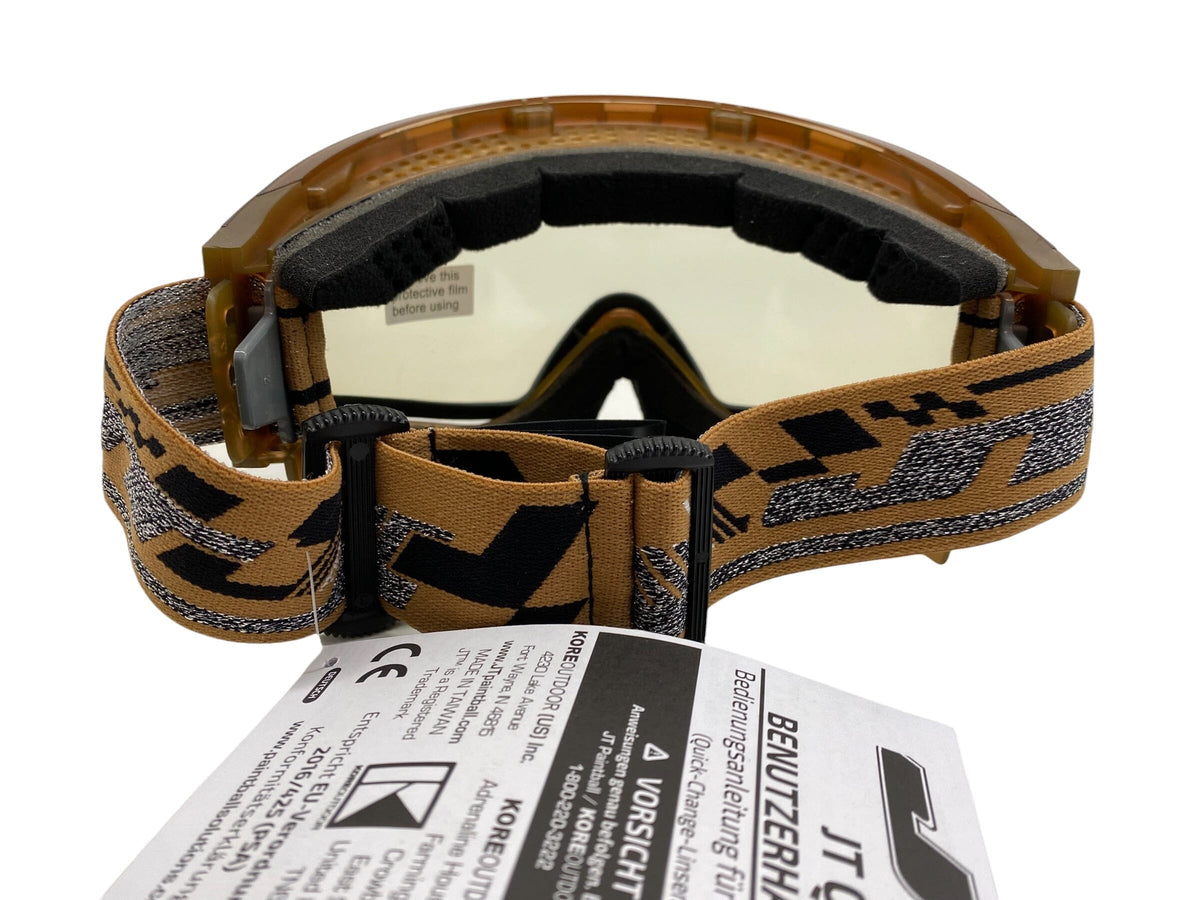 Used NEW JT QLS Goggle Frame w Lens and Strap Brown Ice Paintball Gun from CPXBrosPaintball Buy/Sell/Trade Paintball Markers, New Paintball Guns, Paintball Hoppers, Paintball Masks, and Hormesis Headbands