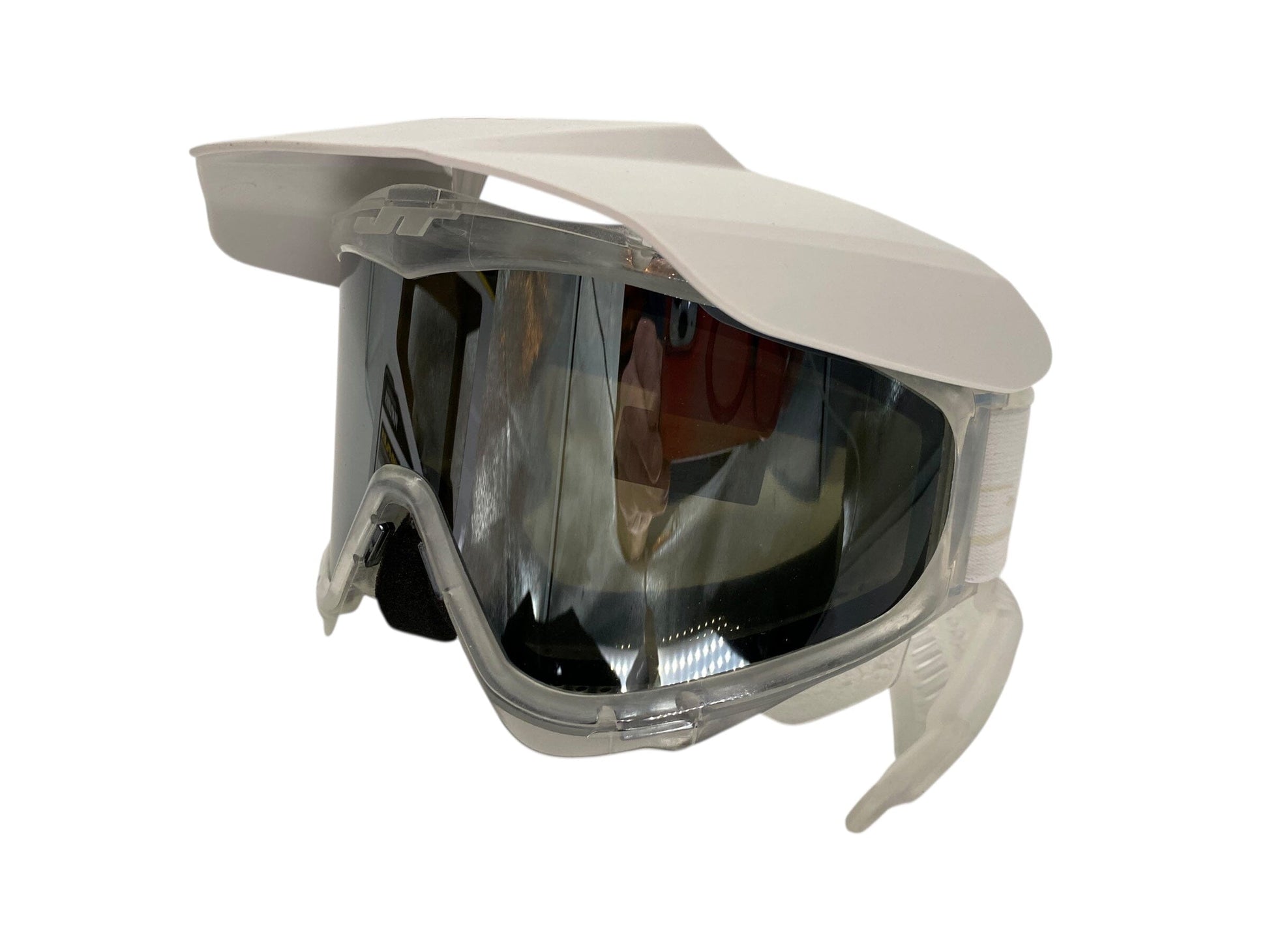 Used NEW JT Spectra Profex Goggle System - Standard Profex White Out with Chrome -(23211): NO BOTTOM Paintball Gun from CPXBrosPaintball Buy/Sell/Trade Paintball Markers, New Paintball Guns, Paintball Hoppers, Paintball Masks, and Hormesis Headbands
