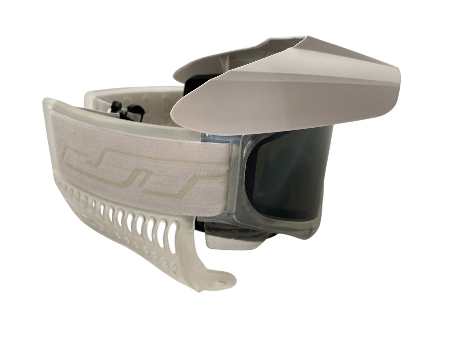 Used NEW JT Spectra Profex Goggle System - Standard Profex White Out with Chrome -(23211): NO BOTTOM Paintball Gun from CPXBrosPaintball Buy/Sell/Trade Paintball Markers, New Paintball Guns, Paintball Hoppers, Paintball Masks, and Hormesis Headbands