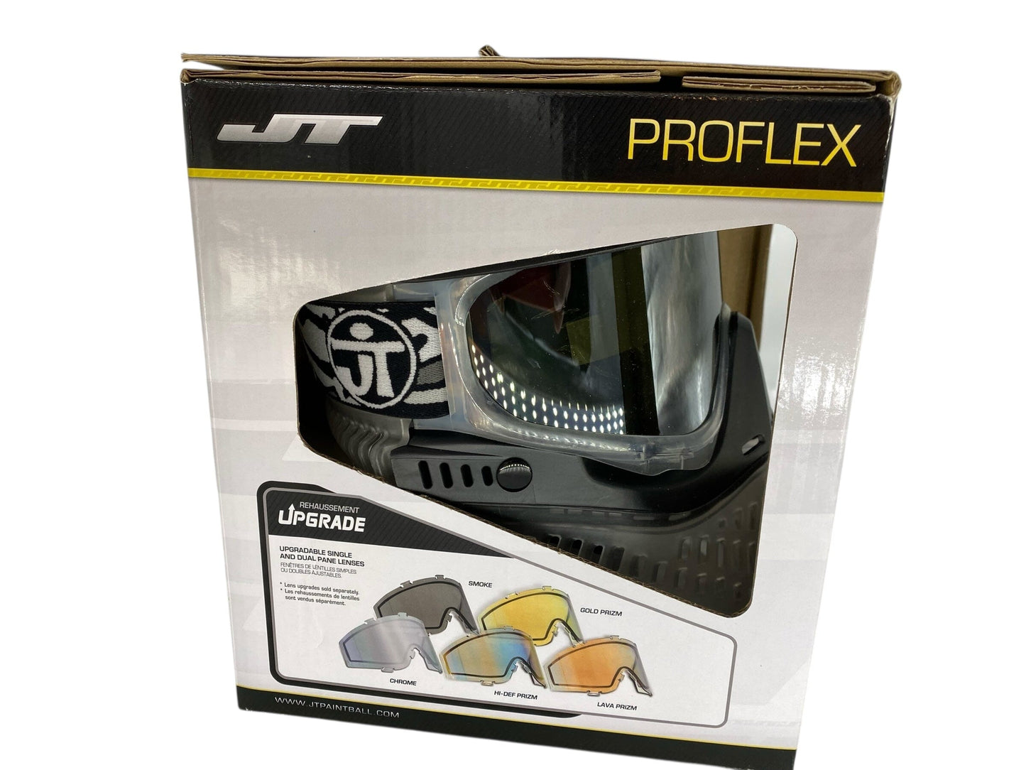 Used NEW JT Spectra Proflex SE Goggle Ice Series Clear w/ Chrome Thermal Lens Paintball Gun from CPXBrosPaintball Buy/Sell/Trade Paintball Markers, New Paintball Guns, Paintball Hoppers, Paintball Masks, and Hormesis Headbands