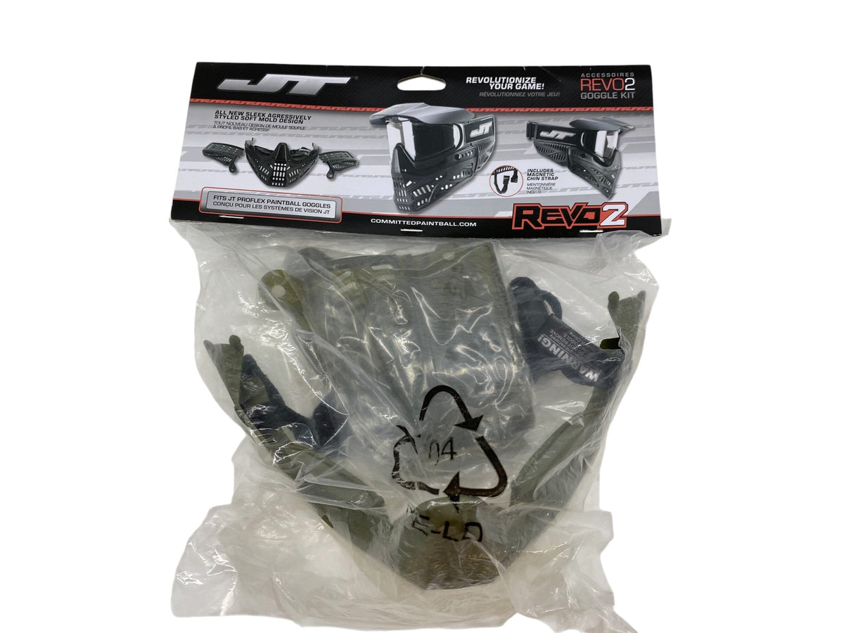 Used NEW JT Spectra Revo 2 Parts - Revo Olive and Ears Paintball Gun from CPXBrosPaintball Buy/Sell/Trade Paintball Markers, New Paintball Guns, Paintball Hoppers, Paintball Masks, and Hormesis Headbands