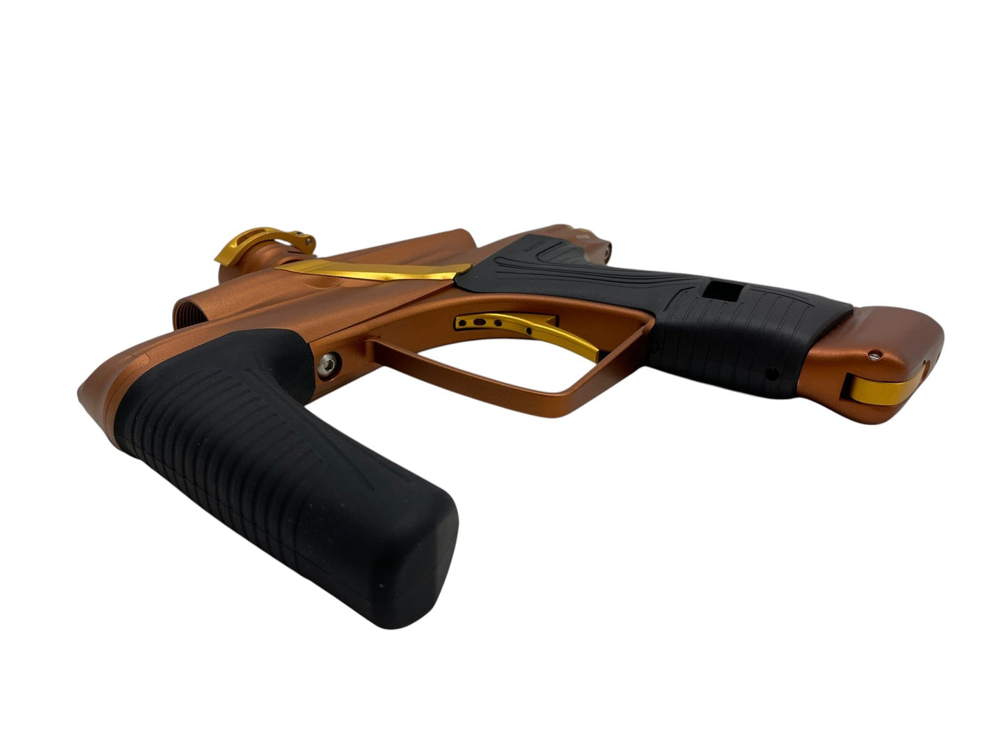 Used NEW Macdev Cyborg X Bronze/Gold Limited Edition Paintball Gun Paintball Gun from CPXBrosPaintball Buy/Sell/Trade Paintball Markers, New Paintball Guns, Paintball Hoppers, Paintball Masks, and Hormesis Headbands