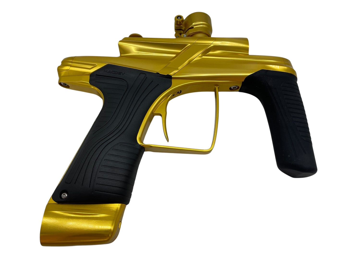 Used NEW Macdev Cyborg X Limited Edition Paintball Gun GOLD Paintball Gun from CPXBrosPaintball Buy/Sell/Trade Paintball Markers, New Paintball Guns, Paintball Hoppers, Paintball Masks, and Hormesis Headbands
