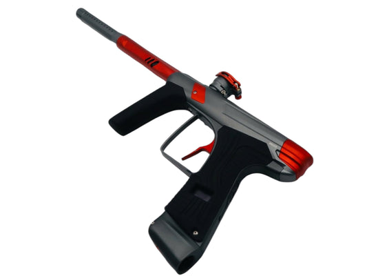 Used NEW Macdev Droid Grey / Red Paintball Gun Paintball Gun from CPXBrosPaintball Buy/Sell/Trade Paintball Markers, New Paintball Guns, Paintball Hoppers, Paintball Masks, and Hormesis Headbands