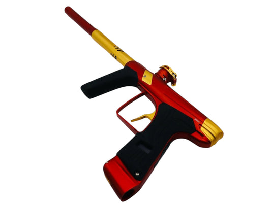 Used NEW Macdev Droid Red / Gold Paintball Gun Paintball Gun from CPXBrosPaintball Buy/Sell/Trade Paintball Markers, New Paintball Guns, Paintball Hoppers, Paintball Masks, and Hormesis Headbands