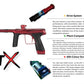 Used NEW MacDev GTX Paintball Gun- Blue Paintball Gun from CPXBrosPaintball Buy/Sell/Trade Paintball Markers, New Paintball Guns, Paintball Hoppers, Paintball Masks, and Hormesis Headbands