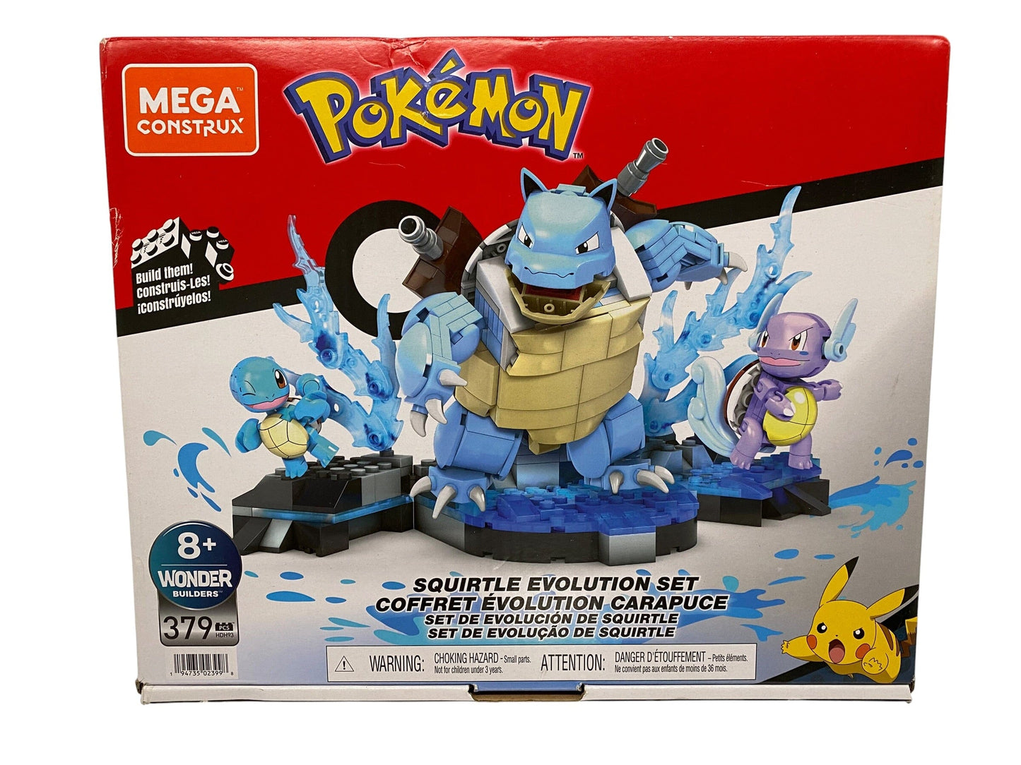 Used NEW MEGA Construx Pokémon Squirtle Evolution Wartortle Blastoise Set HDH93 Paintball Gun from CPXBrosPaintball Buy/Sell/Trade Paintball Markers, New Paintball Guns, Paintball Hoppers, Paintball Masks, and Hormesis Headbands