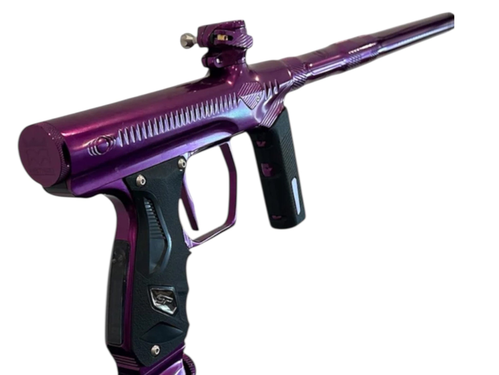 Used NEW METHOD DEVELOPMENT SHOCKER ERA - LE GLOSS PURPLE Paintball Gun from CPXBrosPaintball Buy/Sell/Trade Paintball Markers, New Paintball Guns, Paintball Hoppers, Paintball Masks, and Hormesis Headbands