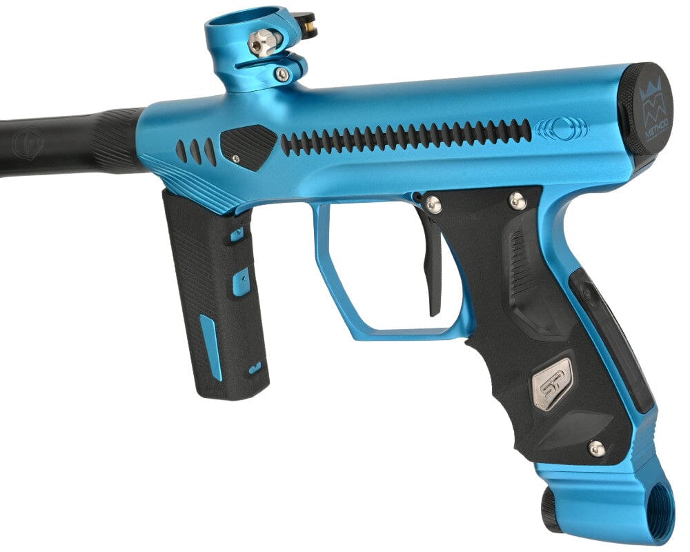 Used NEW Method SP Shocker Era Paintball Gun - Blue/Black Paintball Gun from CPXBrosPaintball Buy/Sell/Trade Paintball Markers, New Paintball Guns, Paintball Hoppers, Paintball Masks, and Hormesis Headbands