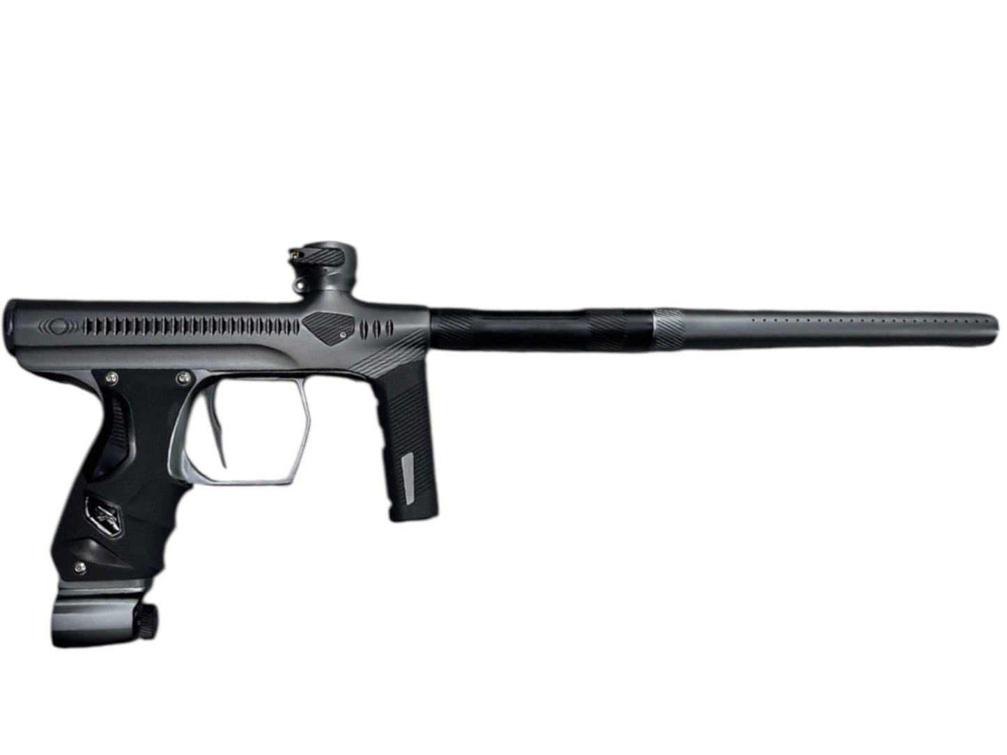 Used NEW Method SP Shocker Era Paintball Gun - Grey/Black Paintball Gun from CPXBrosPaintball Buy/Sell/Trade Paintball Markers, New Paintball Guns, Paintball Hoppers, Paintball Masks, and Hormesis Headbands