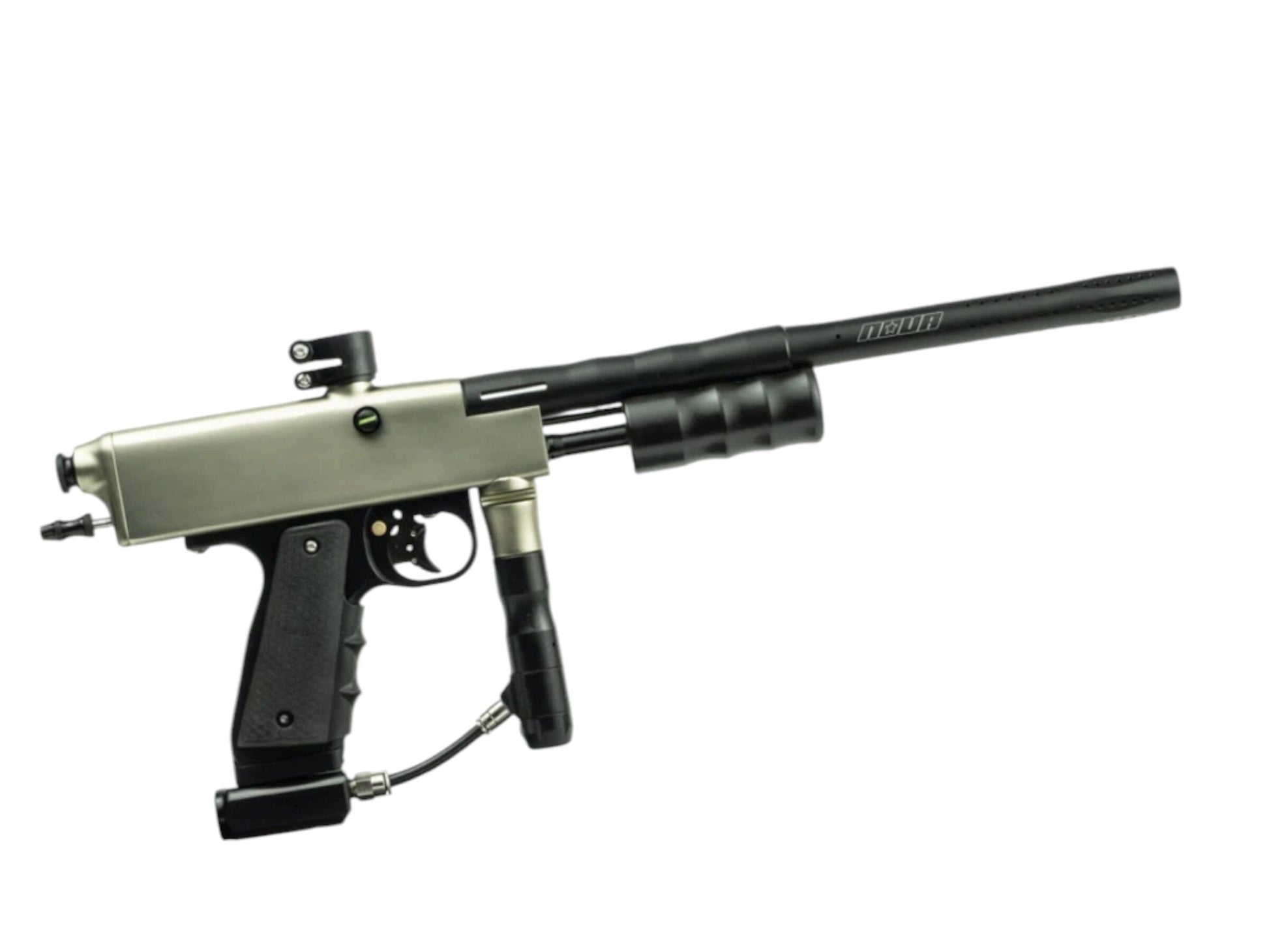 Used NEW Nova NX1 Sentinel Sniper Pump Single Finger Paintball Gun- Pink Gold Titanium Paintball Gun from CPXBrosPaintball Buy/Sell/Trade Paintball Markers, New Paintball Guns, Paintball Hoppers, Paintball Masks, and Hormesis Headbands
