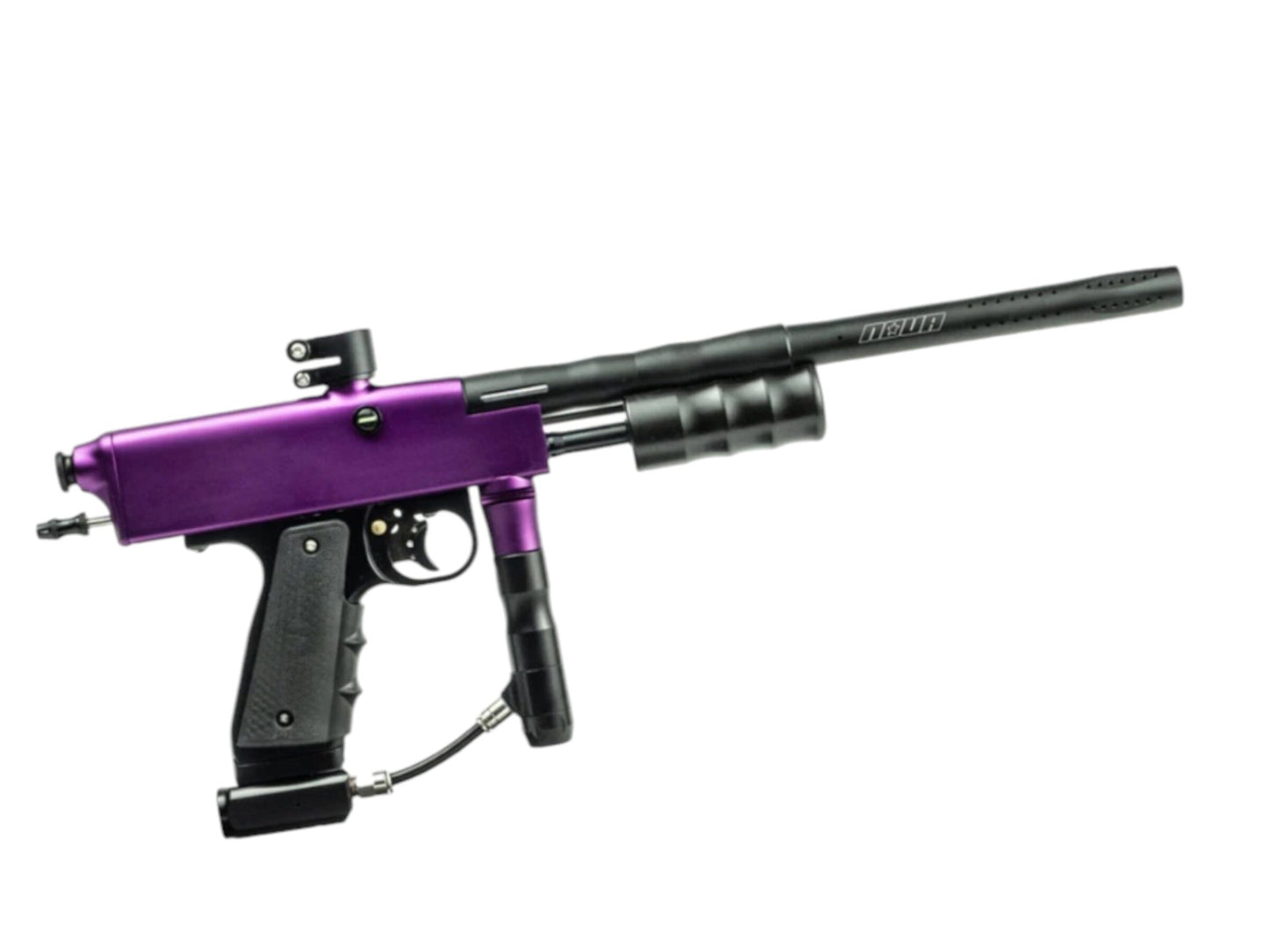Used NEW Nova NX1 Sentinel Sniper Pump Single Finger Paintball Gun- Purple Paintball Gun from CPXBrosPaintball Buy/Sell/Trade Paintball Markers, New Paintball Guns, Paintball Hoppers, Paintball Masks, and Hormesis Headbands