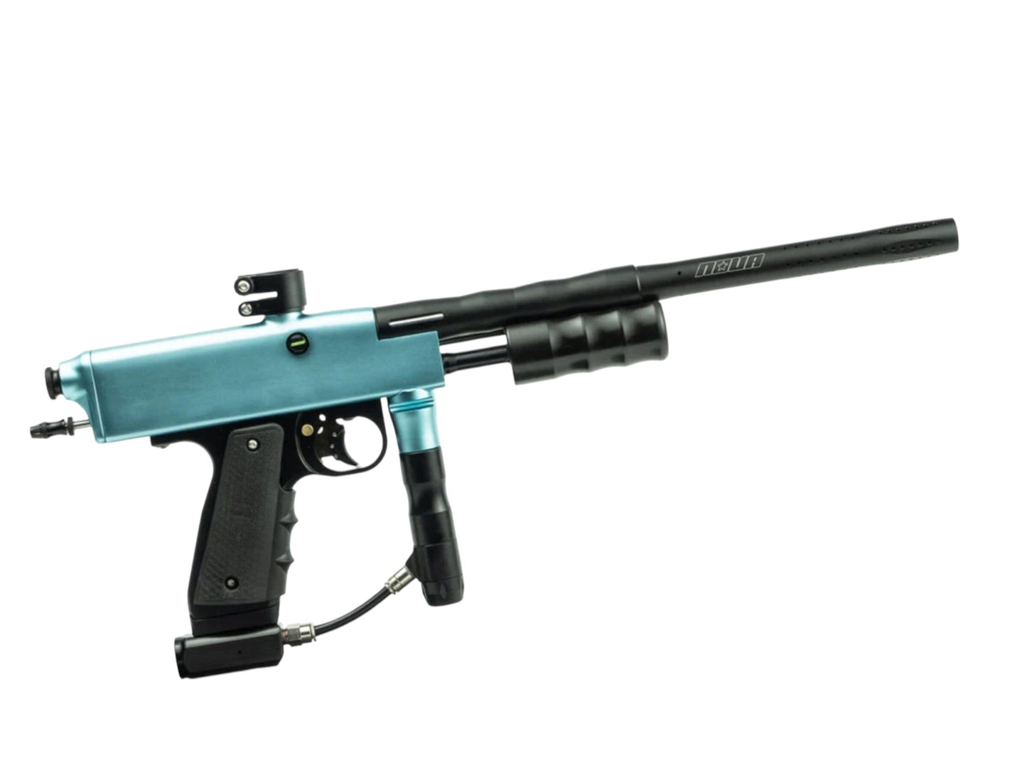Used NEW Nova NX1 Sentinel Sniper Pump Single Finger Paintball Gun- Teal Paintball Gun from CPXBrosPaintball Buy/Sell/Trade Paintball Markers, New Paintball Guns, Paintball Hoppers, Paintball Masks, and Hormesis Headbands