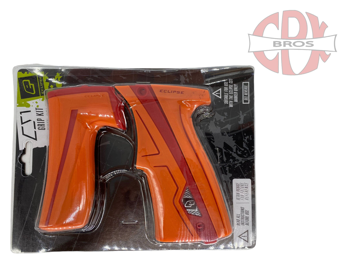 Used New Orange/Red Planet Eclipse Cs1/Cs1.5 Paintball Grip Kit Paintball Gun from CPXBrosPaintball Buy/Sell/Trade Paintball Markers, Paintball Hoppers, Paintball Masks, and Hormesis Headbands