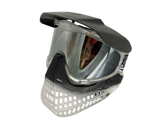 Used NEW Paintball Mask - JT Spectra Proflex SE Goggle Ice Series Clear w/ Chrome Thermal Lens Paintball Gun from CPXBrosPaintball Buy/Sell/Trade Paintball Markers, New Paintball Guns, Paintball Hoppers, Paintball Masks, and Hormesis Headbands