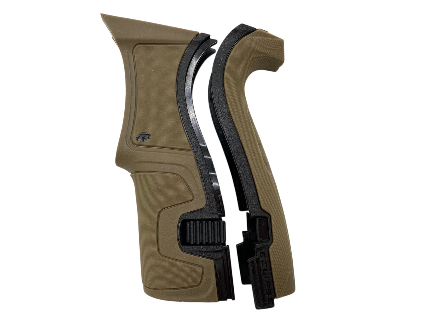 Used NEW Planet Eclipse Cs2 BACK GRIPS - Earth Brown Tan Paintball Gun from CPXBrosPaintball Buy/Sell/Trade Paintball Markers, New Paintball Guns, Paintball Hoppers, Paintball Masks, and Hormesis Headbands