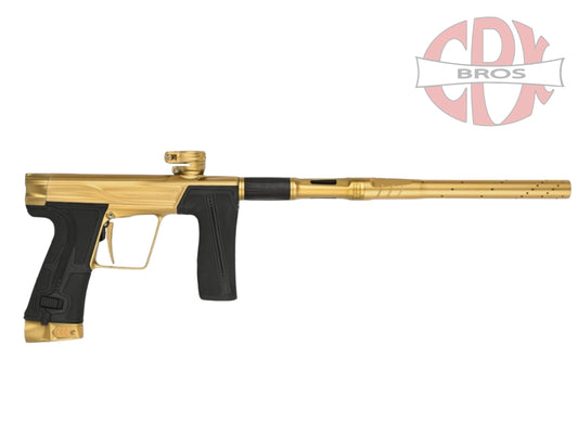 Used NEW PLANET ECLIPSE GEO R5 - GOLD/GOLD Paintball Gun from CPXBrosPaintball Buy/Sell/Trade Paintball Markers, New Paintball Guns, Paintball Hoppers, Paintball Masks, and Hormesis Headbands