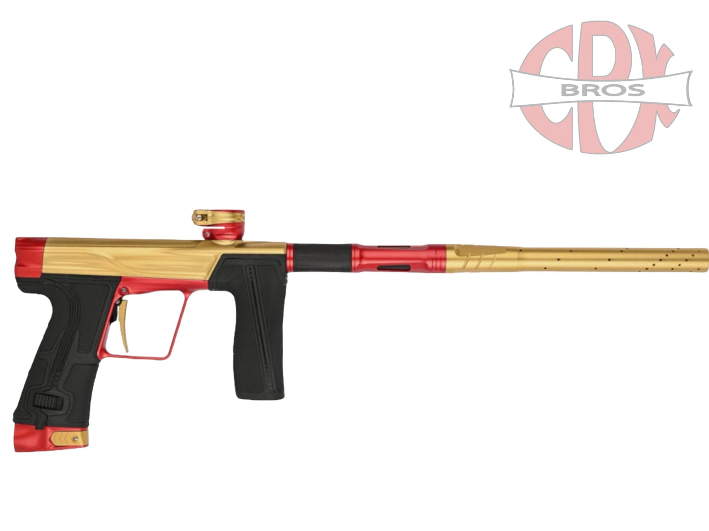 Used NEW PLANET ECLIPSE GEO R5 - GOLD/RED Paintball Gun from CPXBrosPaintball Buy/Sell/Trade Paintball Markers, New Paintball Guns, Paintball Hoppers, Paintball Masks, and Hormesis Headbands