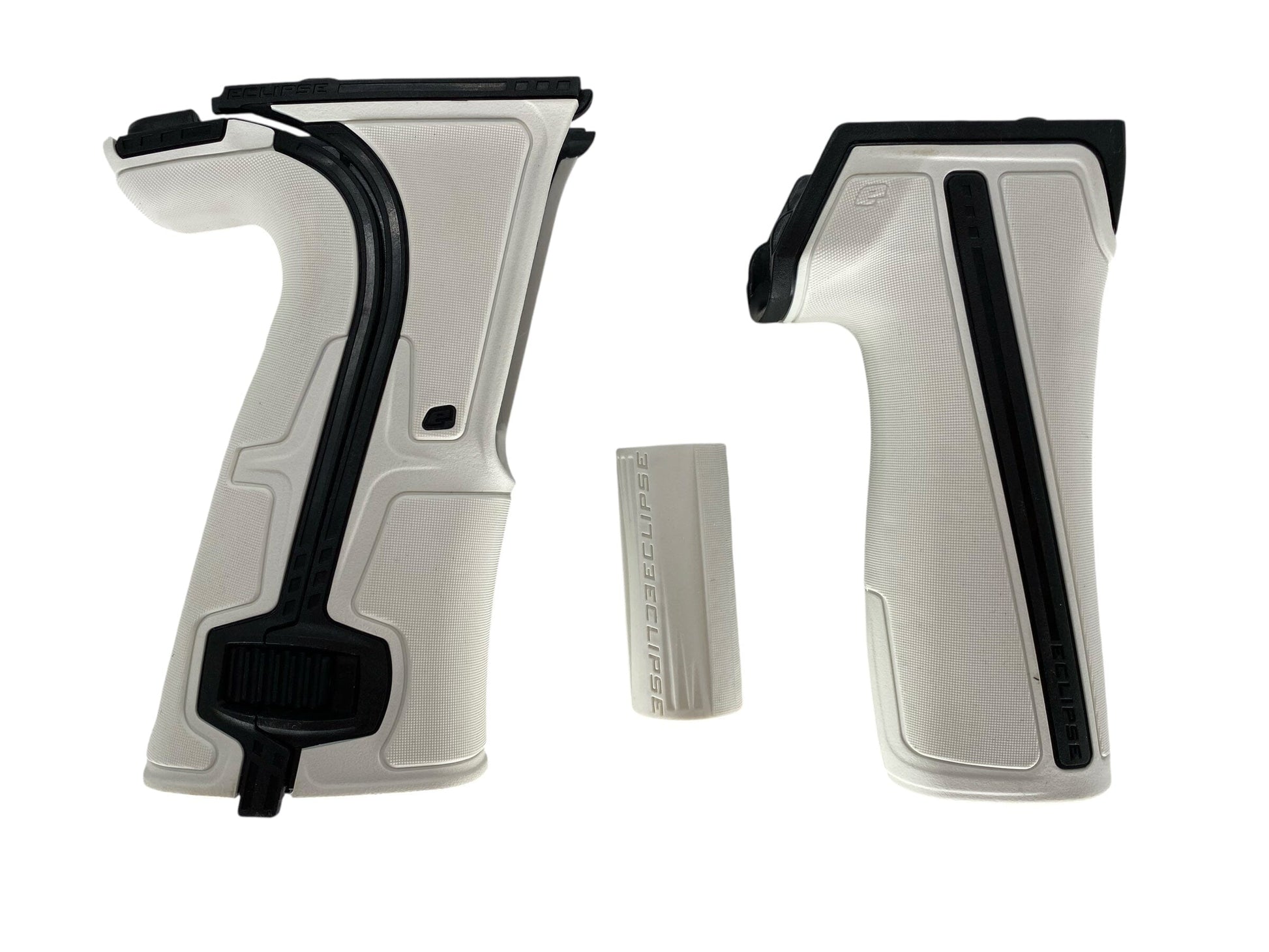 Used New Planet Eclipse R5/CS3 Pro Grips - White Paintball Gun from CPXBrosPaintball Buy/Sell/Trade Paintball Markers, New Paintball Guns, Paintball Hoppers, Paintball Masks, and Hormesis Headbands