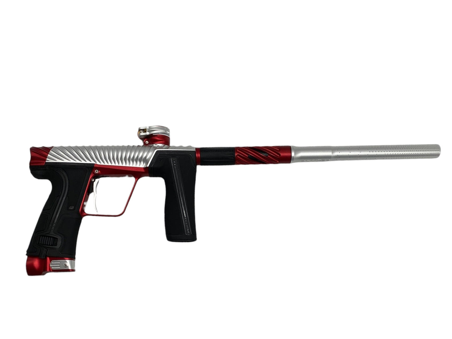 Used NEW Planet Eclipse TWISTER CS3 PRO - Vamped (Silver/Red) Paintball Gun from CPXBrosPaintball Buy/Sell/Trade Paintball Markers, New Paintball Guns, Paintball Hoppers, Paintball Masks, and Hormesis Headbands