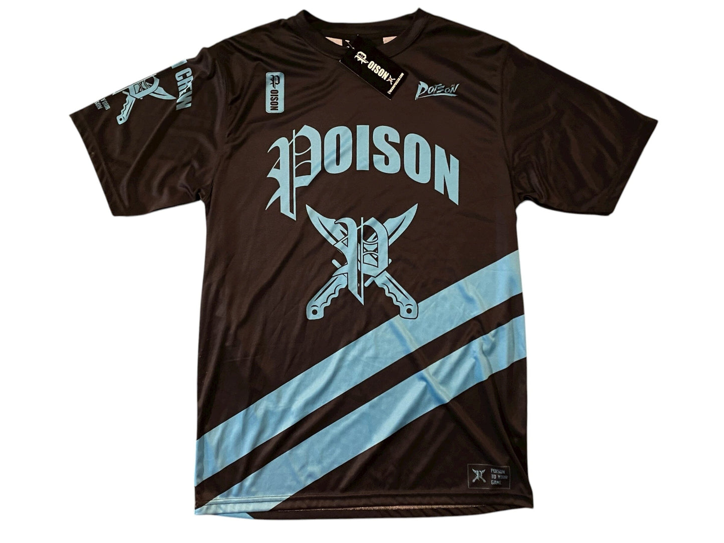 Used NEW POISON DAGGER TECH T TEAL Paintball Shirt - size MEDIUM Paintball Gun from CPXBrosPaintball Buy/Sell/Trade Paintball Markers, New Paintball Guns, Paintball Hoppers, Paintball Masks, and Hormesis Headbands