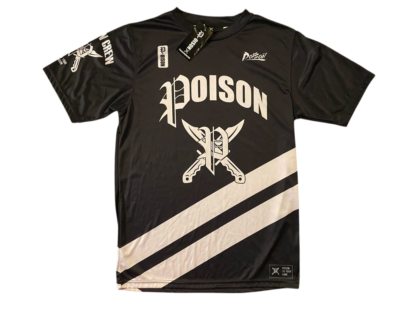 Used NEW POISON DAGGER TECH T TEAL Paintball Shirt - size SMALL Paintball Gun from CPXBrosPaintball Buy/Sell/Trade Paintball Markers, New Paintball Guns, Paintball Hoppers, Paintball Masks, and Hormesis Headbands